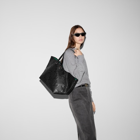 Borsa shopping jumbo GG misura media