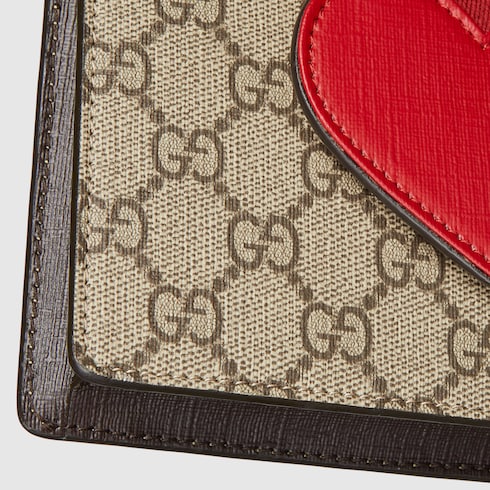 Sac à main pour enfant à motif GG avec cœur