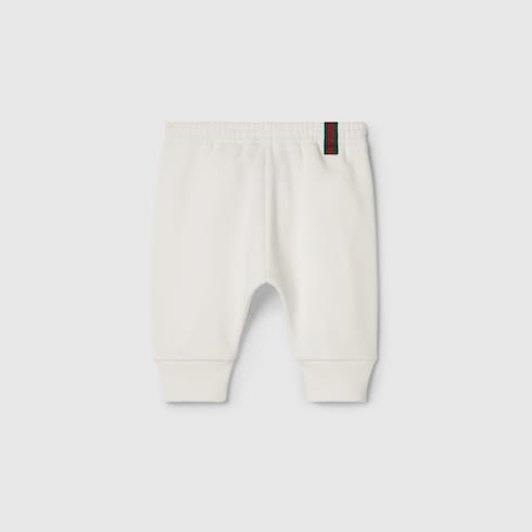Pantalón de algodón con tribanda para bebé