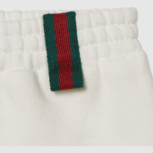 Pantalón de algodón con tribanda para bebé
