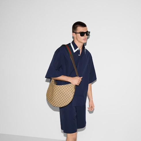 Gucci Body双锁扣中号肩背包