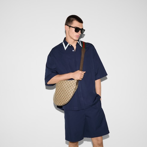 Gucci Body双锁扣中号肩背包