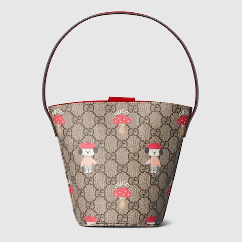 Children's printed GG bucket bag Detail 4