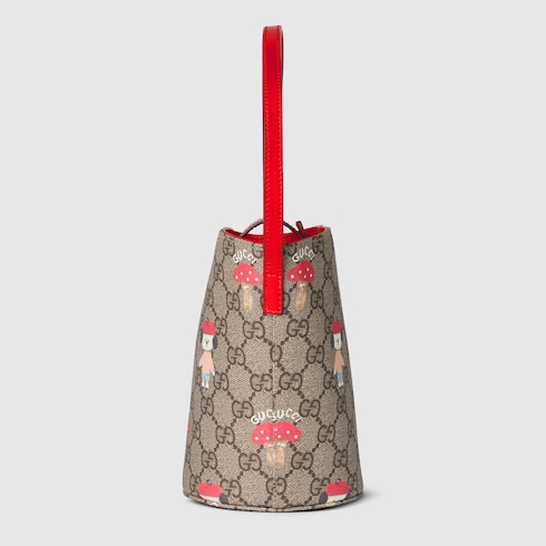 Children's printed GG bucket bag Detail 5