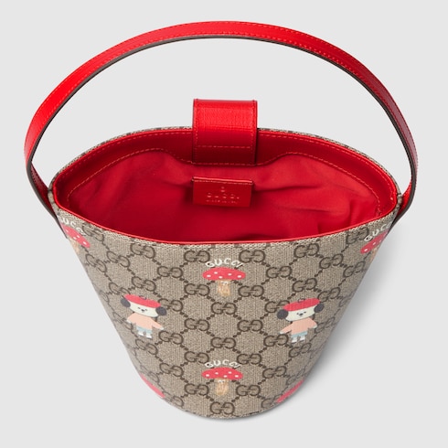 Children's printed GG bucket bag Detail 6