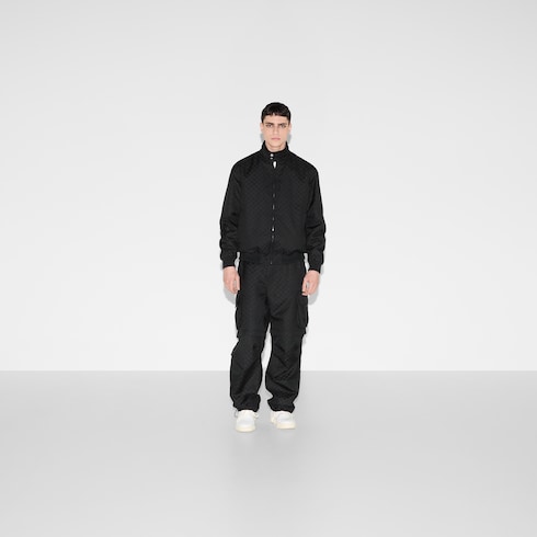 Giacca in cotone ripstop GG