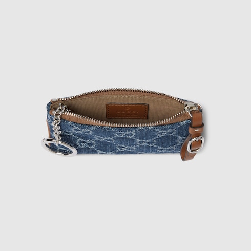 Pochette portachiavi GG Emblem