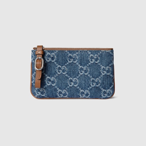 Pochette portachiavi GG Emblem