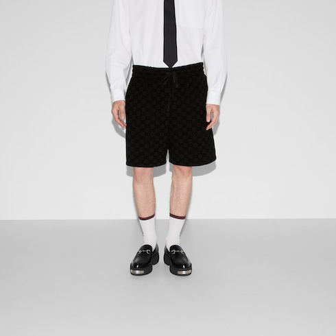 Short de basketball en jersey à imprimé