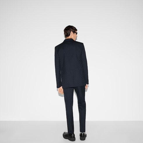 Costume en jacquard de laine GG