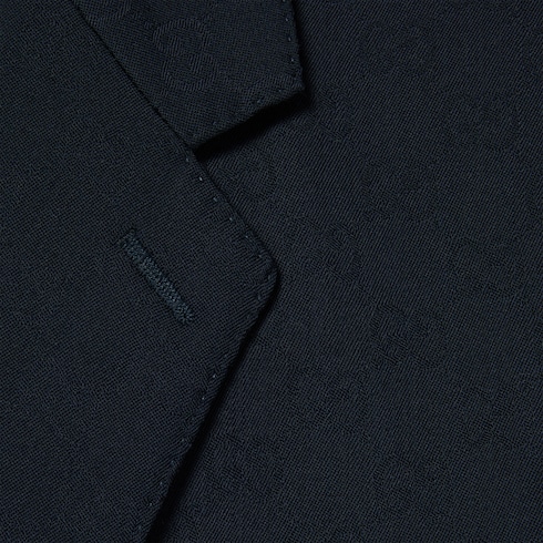 Abito in jacquard di lana GG