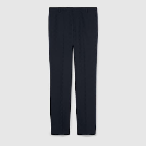 Abito in jacquard di lana GG