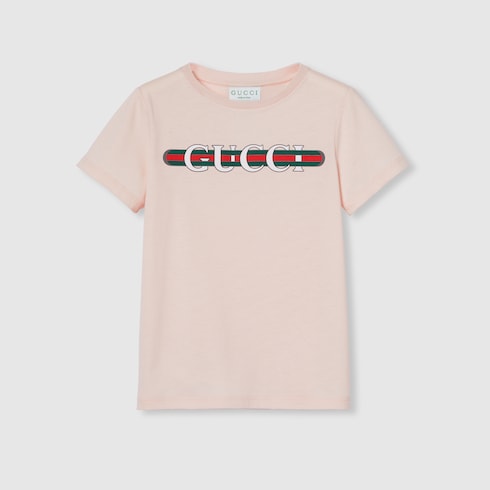 T-shirt bambino in cotone stampato