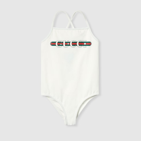 Maillot de bain enfant en lycra à imprimé
