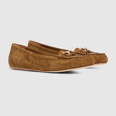 Women's ballet flat with Horsebit