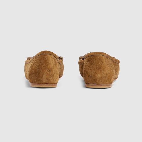 Women's ballet flat with Horsebit