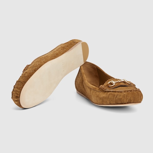Women's ballet flat with Horsebit