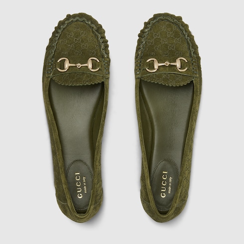 Women's ballet flat with Horsebit
