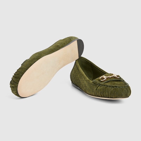 Women's ballet flat with Horsebit