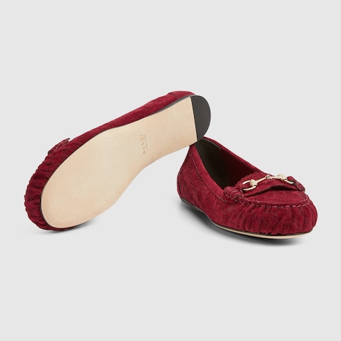 Women's ballet flat with Horsebit