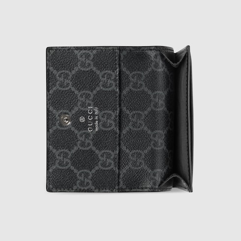 GUCCI グッチシマ 黒 レザー コインケース カードケース