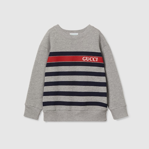 Children's printed cotton sweatshirt