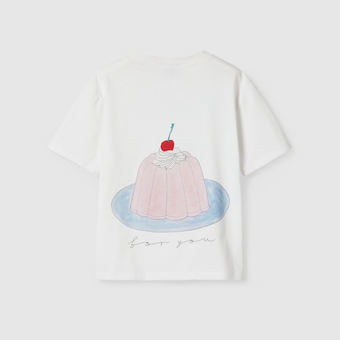 T-shirt bambino in cotone stampato