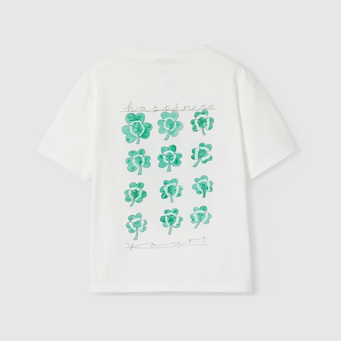 Children's printed cotton T-shirt