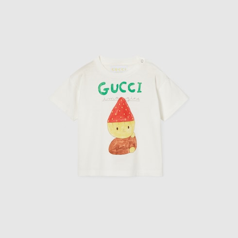 T-shirt pour bébé en coton imprimé
