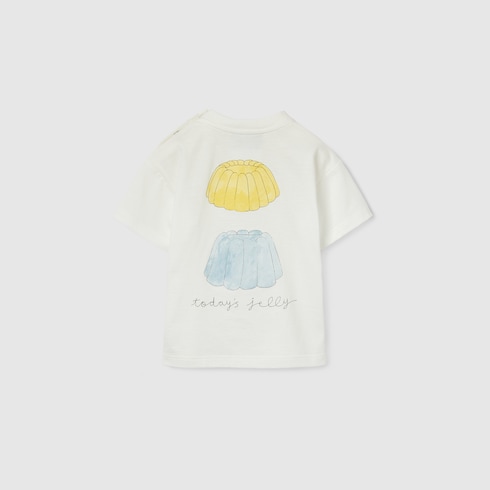 Baby-T-Shirt aus Baumwolle mit Print