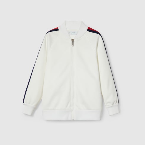 Veste pour enfant en jersey avec bande Web