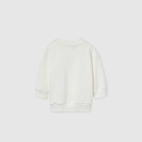 Baby-Sweatshirt aus Baumwolle mit Print