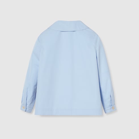 Veste pour enfant en coton avec bande Web