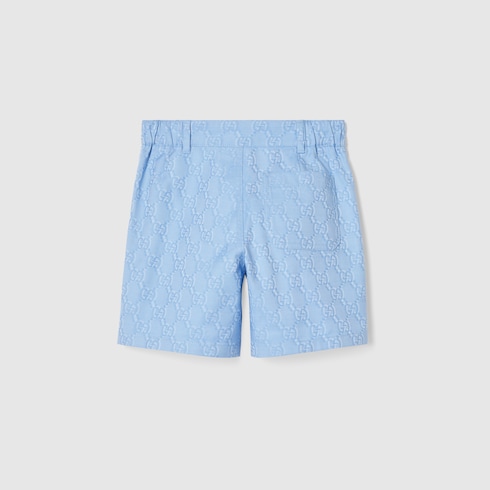 Kindershorts aus Baumwolle mit GG Shadow