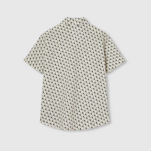 Camicia bambino in cotone stampato