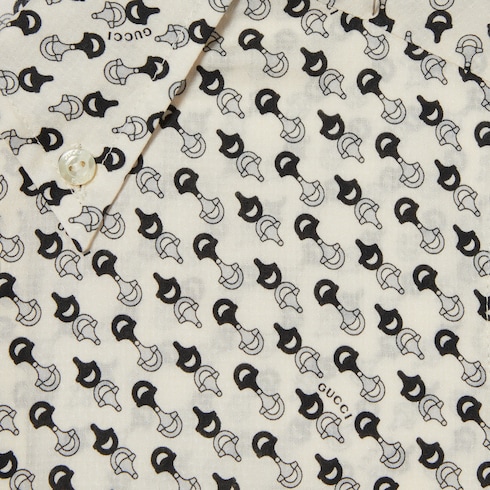 Camicia bambino in cotone stampato