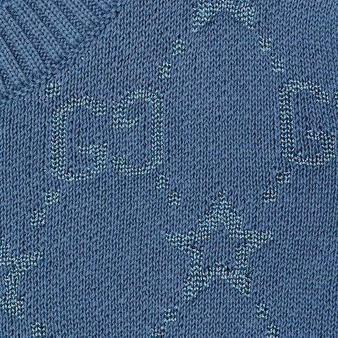Children's GG stars cotton sweater