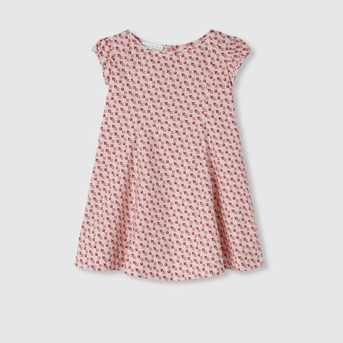 Children's printed cotton dress