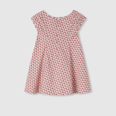 Children's printed cotton dress Detail 2