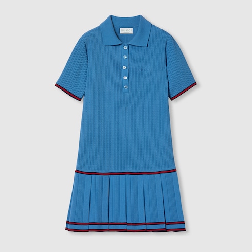 Children's embroidered cotton dress