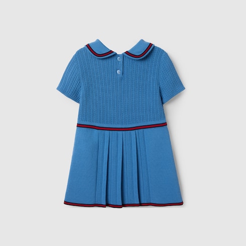 Baby embroidered cotton dress