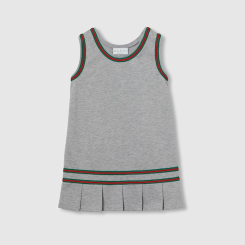 Robe pour enfant en coton avec bande Web