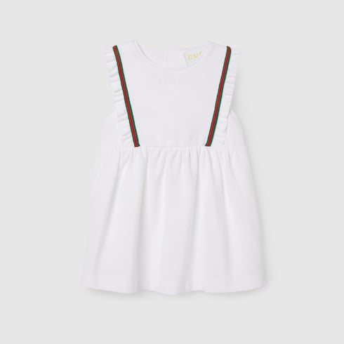 Baby cotton dress with Web