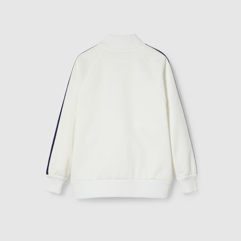 Chaqueta infantil de punto con tribanda Web