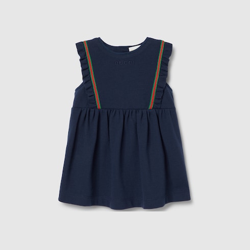 Baby cotton dress with Web