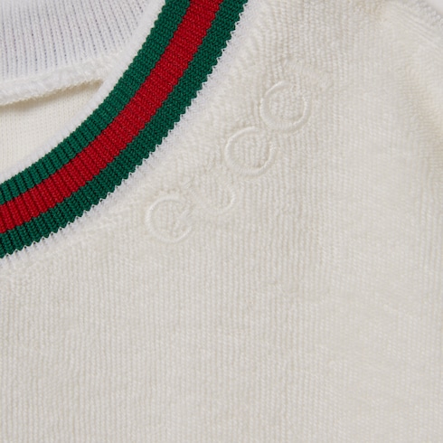 Sweat-shirt pour enfant en tissu éponge