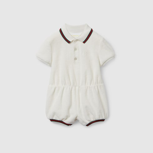 Baby cotton one-piece with Web