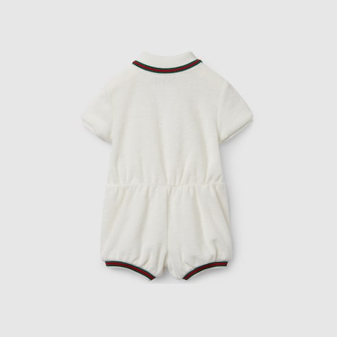 Baby cotton one-piece with Web