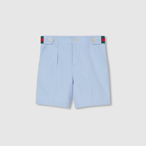 Children's cotton shorts with Web