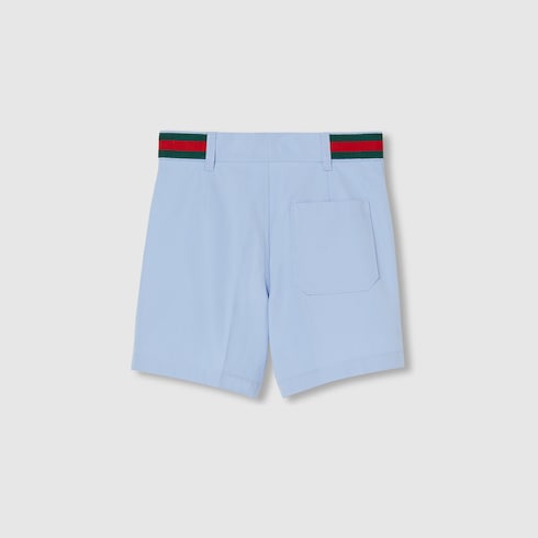 Children's cotton shorts with Web